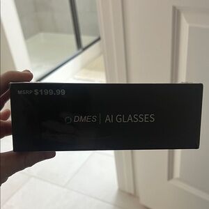AI Glasses - Sleek Black Design